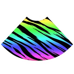 Rainbow Tiger Cap Sleeve Wrap Front Dress from ArtsNow.com Front Dress