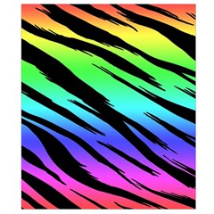 Rainbow Tiger Waist Pouch (Small) from ArtsNow.com Back Strap