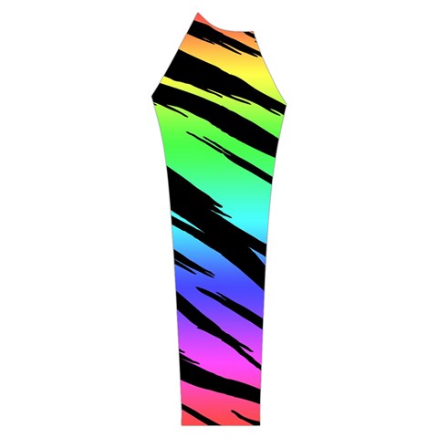 Rainbow Tiger Women s Long Sleeve Raglan Tee from ArtsNow.com Sleeve Right