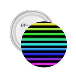 Rainbow Stripes 2.25  Buttons
