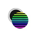 Rainbow Stripes 1.75  Magnets