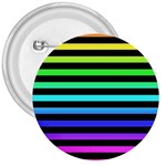 Rainbow Stripes 3  Buttons