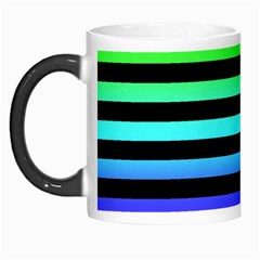 Rainbow Stripes Morph Mugs from ArtsNow.com Left