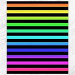 Rainbow Stripes Canvas 8  x 10 