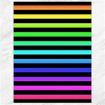 Rainbow Stripes Canvas 18  x 24 