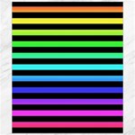 Rainbow Stripes Canvas 20  x 24 
