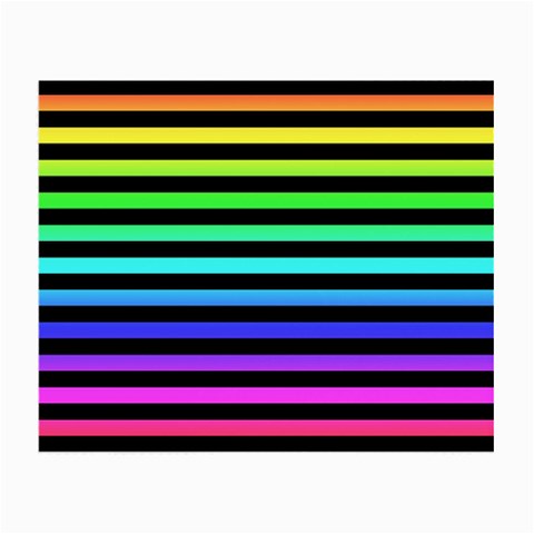 Rainbow Stripes Small Glasses Cloth (2 Sides) from ArtsNow.com Front
