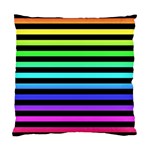 Rainbow Stripes Standard Cushion Case (Two Sides)