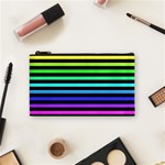 Rainbow Stripes Cosmetic Bag (Small)