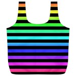 Rainbow Stripes Full Print Recycle Bag (XL)
