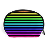 Rainbow Stripes Accessory Pouch (Large)