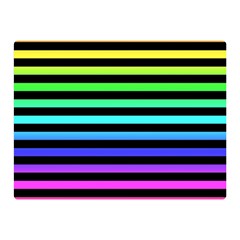 Rainbow Stripes Double Sided Flano Blanket (Mini)  from ArtsNow.com 35 x27  Blanket Front