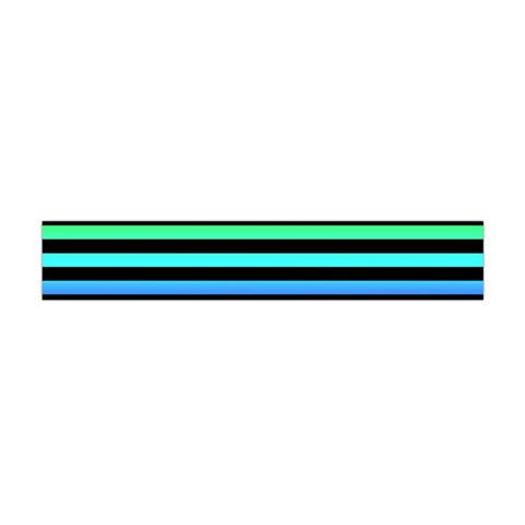 Rainbow Stripes Flano Scarf (Mini) from ArtsNow.com Front