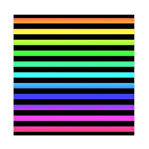Rainbow Stripes Duvet Cover (Full/ Double Size) from ArtsNow.com Front