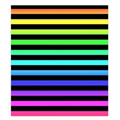 Rainbow Stripes Duvet Cover Double Side (King Size) from ArtsNow.com Front