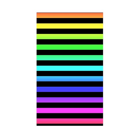 Rainbow Stripes Duvet Cover Double Side (Single Size) from ArtsNow.com Front