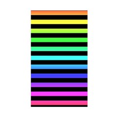 Rainbow Stripes Duvet Cover Double Side (Single Size) from ArtsNow.com Front