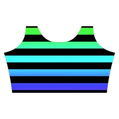 Rainbow Stripes Skater Dress Swimsuit from ArtsNow.com Top Front