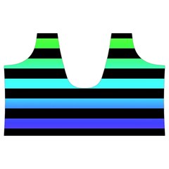 Rainbow Stripes Skater Dress Swimsuit from ArtsNow.com Top Back