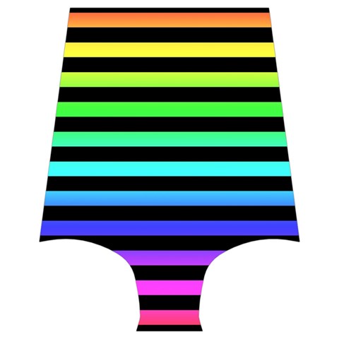 Rainbow Stripes High Front