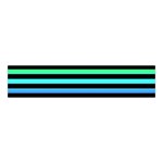 Rainbow Stripes Velvet Scrunchie
