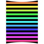Rainbow Stripes Back Support Cushion