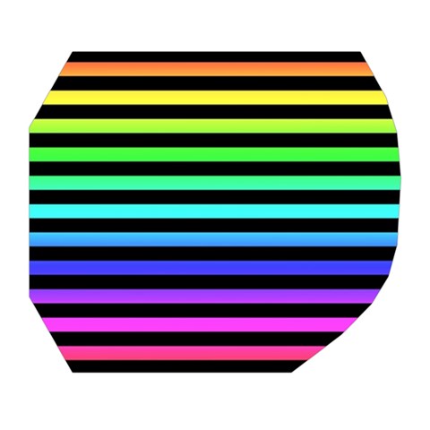 Rainbow Stripes Belt Pouch Bag (Large) from ArtsNow.com Tape