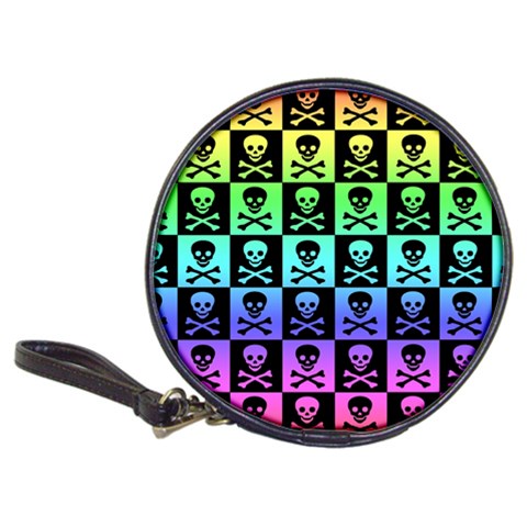 Rainbow Skull Checkerboard Classic 20 Front