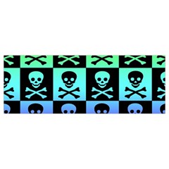 Rainbow Skull Checkerboard Skater Dress Swimsuit from ArtsNow.com Strap