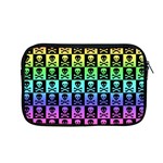 Rainbow Skull Checkerboard Apple MacBook Pro 13  Zipper Case