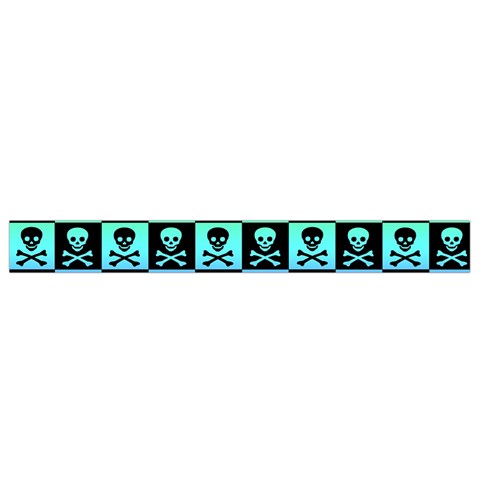 Rainbow Skull Checkerboard Waist Pouch (Large) from ArtsNow.com Bottom
