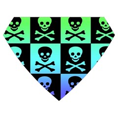 Rainbow Skull Checkerboard Kids  Midi Sailor Dress from ArtsNow.com Necktie Sticker