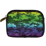 Rainbow Camouflage Digital Camera Leather Case