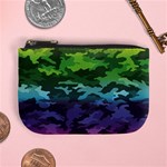 Rainbow Camouflage Mini Coin Purse