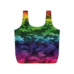 Rainbow Camouflage Full Print Recycle Bag (S)