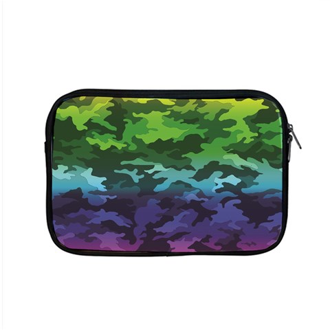 Rainbow Camouflage Apple MacBook Pro 15  Zipper Case from ArtsNow.com Front