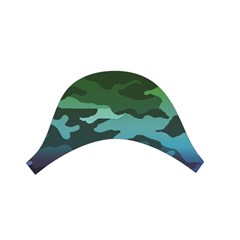 Rainbow Camouflage Cap Sleeve Wrap Front Dress from ArtsNow.com Left Sleeve