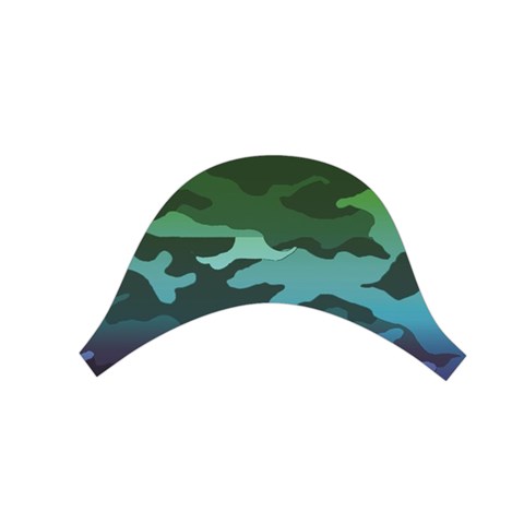 Rainbow Camouflage Cap Sleeve Wrap Front Dress from ArtsNow.com Right Sleeve