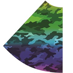 Rainbow Camouflage Cap Sleeve Wrap Front Dress from ArtsNow.com Back Dress Left