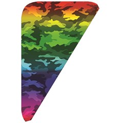 Rainbow Camouflage Belt Pouch Bag (Small) from ArtsNow.com Front Right