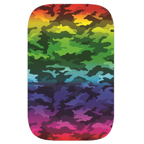 Rainbow Camouflage Belt Pouch Bag (Small) from ArtsNow.com Back