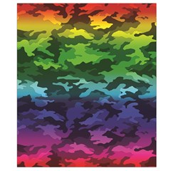 Rainbow Camouflage Belt Pouch Bag (Small) from ArtsNow.com Back Strap