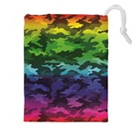 Rainbow Camouflage Drawstring Pouch (5XL)