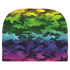 Rainbow Camouflage Make Up Case (Large) from ArtsNow.com Back