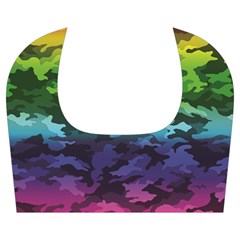Rainbow Camouflage Kids  Midi Sailor Dress from ArtsNow.com Collar