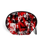Red Graffiti Accessory Pouch (Small)