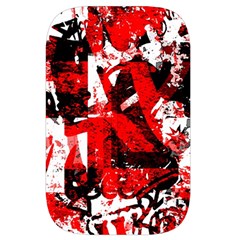 Red Graffiti Waist Pouch (Small) from ArtsNow.com Front