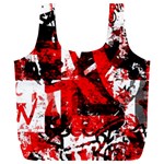 Red Graffiti Full Print Recycle Bag (XXL)