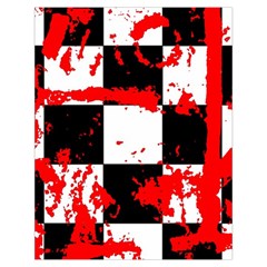 Checkerboard Splatter Toiletries Pouch from ArtsNow.com Back