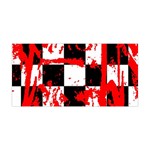 Checkerboard Splatter Yoga Headband